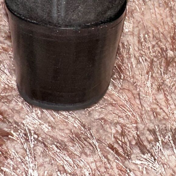 Rag and Bone thigh high black suede side zip over 2” block heel EUC 37.5… - Picture 12 of 16